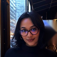 Portrait of Ulviya Narmin Hoque Chisty.